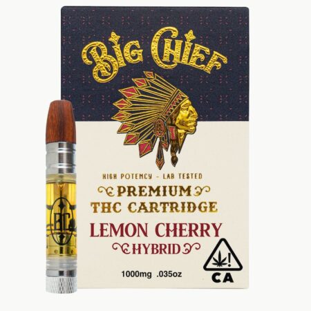 Big Chief THC Cartridge 1G - Lemon Cherry