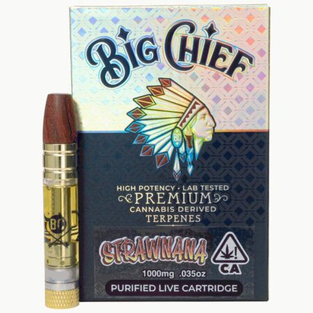 Big Chief CDT Cartridges 1G - Strawnana