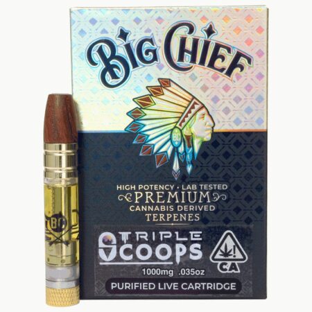 Big Chief CDT Cartridges 1G - Triple Scoops